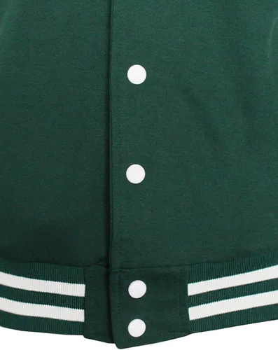 Vista 4 de Chaqueta de béisbol Varsity Chaqueta de algodón de béisbol Chaqueta Letterman 8
