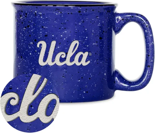 Vista 90 de Rico Industries NCAA Speckle 12oz Laser Engraved Campfire Mug