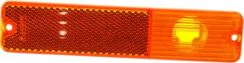 Vista 2 de Garage-Pro Juego de lentes de marcador lateral compatibles con Jeep CJ5 1968-1983, CJ6 1968-1971, 1975, CJ7 1976-1986, Grand Wagoneer 1984-1991