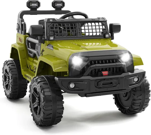 Vista 15 de Hetoy Juguetes para niños, vehículos eléctricos para niños, automóvil eléctrico para niños, automóvil eléctrico para niños, automóvil de 12 V
