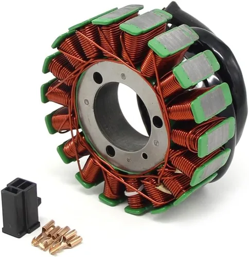 Vista 5 de MOCCAN Bobina del estator del generador de motocicleta compatible con S-UZUKI Moto 32101-17G00 32101-17G01 32101-17G02 SV650 SV650S ABS DL650