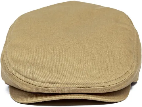 Vista 3 de Hombres Ivy Cap Algodón Sarga Newsboy Flat Cap