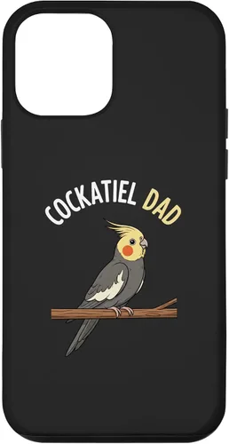 Vista 16 de Bird: Cockatiel Dad, Proud Parrot Parent Vibe Case for iPhone 16