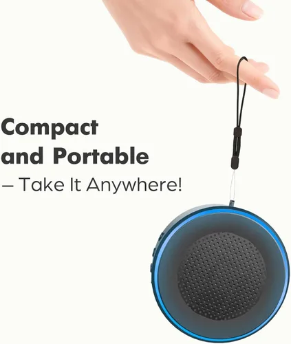 Vista 2 de ZAPUVO - Regalos para papá para el día de Navidad, altavoz Bluetooth con soporte para teléfono, aniversario para hombres, regalos de cumpleaños