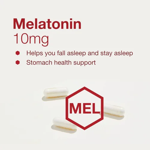 Vista 4 de PROTOCOL FOR LIFE BALANCE Melatonina Extra Strength - 10 mg de melatonina - Apoyo para dormir para adultos - Apoyo inmunológico diario - Ayuda
