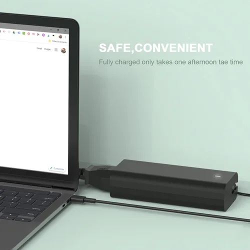 Vista 6 de BULL-TECH Cargador de laptop USB-C de 65 W para Dell Latitude 5285 5289 5290 7212 7275 7285 7290 7390 7420 Dell XPS 13 9350 9360 9365 9370 9380