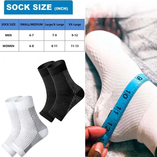 Vista 4 de Calcetines de compresión Comprex, tobilleras Comprex para usar para dormir