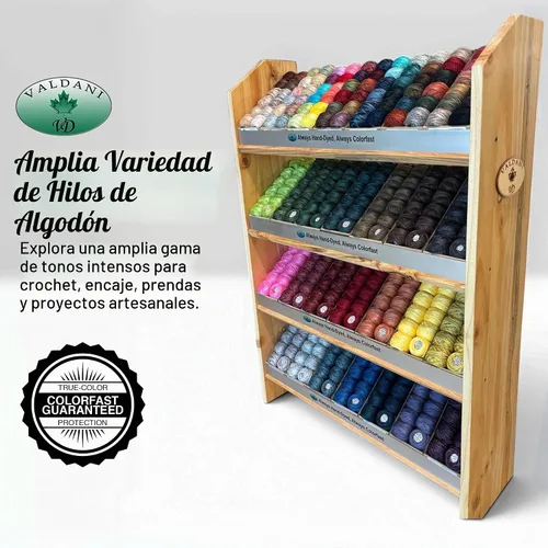 Vista 7 de Valdani Pearl Cotton Sz 12 El aroma de las flores 110 yardas/pelota Surtido