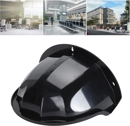Vista 4 de Cubierta universal para cámara de protección solar y lluvia, protector de cámara de seguridad para exteriores, techo protector para cámaras de Negro