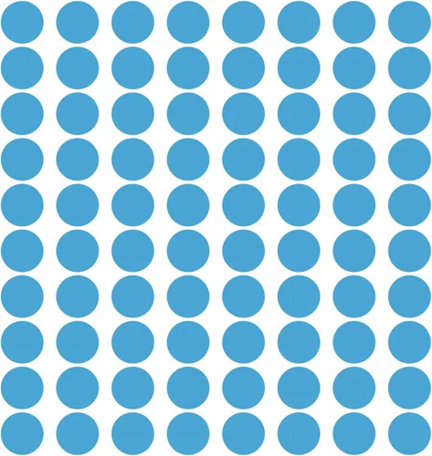 Vista 136 de LiteMark Calcomanías extra pequeñas, puntos de vinilo extraíbles, calcomanías circulares con acabado mate, calcomanías redondas para pared de aula