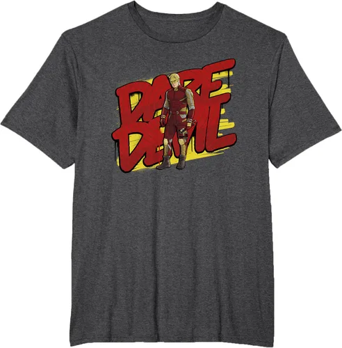 Vista 13 de Marvel Daredevil - Traje amarillo y rojo She-Hulk Disney+ camiseta, Negro