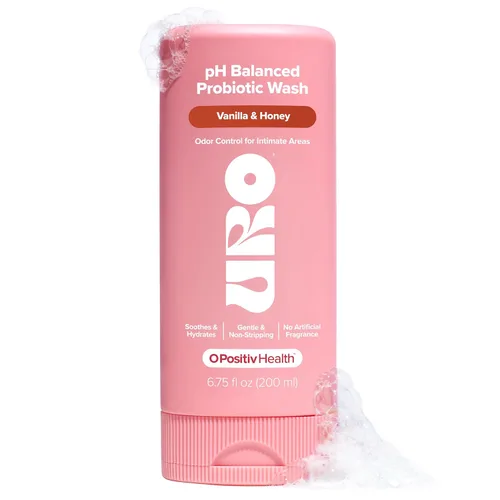 Vista 11 de O Positiv URO Lavado con pH Equilibrado y Probiótico – Control de Olores, Equilibrio de pH, Soporte para Sequedad e Irritación en Áreas Íntimas