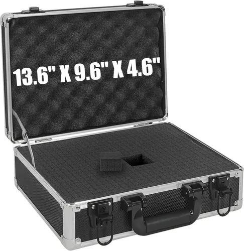 Vista 15 de Funda Protectora Rígida a Prueba de Golpes y Resistente al Agua con Inserción de Espuma Personalizada DIY para Cámara, Laptops, etc, 12.2 X 12.2 X