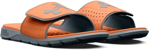 Vista 5 de Under Armour Sandalias Ignite Pro Slide para hombre, (800) Naranja TropicHarbor BlueMetallic Harbor Blue