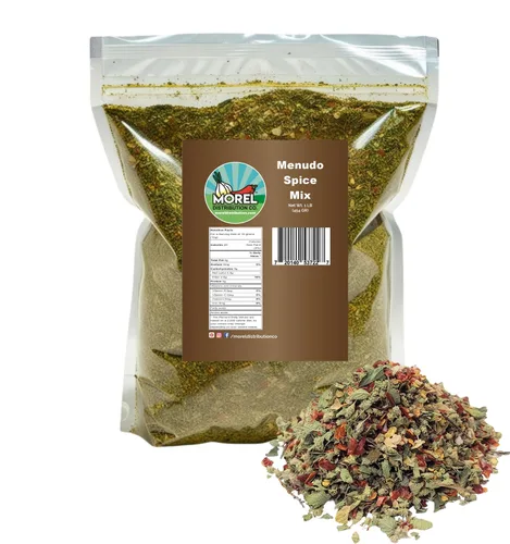 Vista 6 de Condimento Menudo Spice Mix, Condimento Mexicano Premium. Haz un auténtico menú mexicano. 4 oz y 1 libra