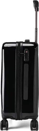 Vista 8 de BE SMART Equipaje de 20 pulgadas (para embarque) con rueda silenciosa giratoria, estuche de transporte integrado de PC+ABS y TSA, maleta pequeña