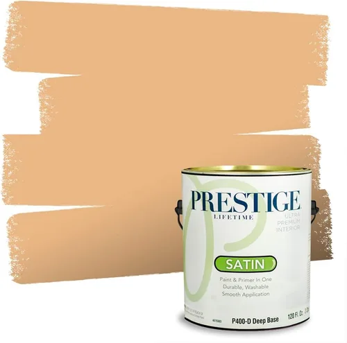 Vista 231 de PRESTIGE Pintura exterior e imprimación en uno, bronceado Aberdeen, plano, 1 galón
