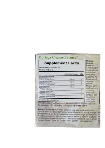 Vista 3 de Lifestyle Awareness Kit de limpieza de desintoxicación, té de hierbas para apoyar un estilo de vida saludable 40 bolsitas de té