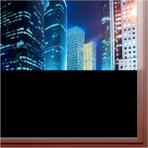 Vista 9 de BDF lámina apagón y privacidad para ventana.