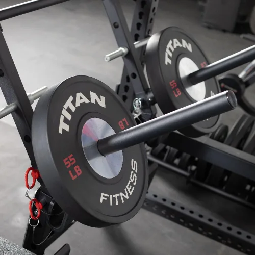 Vista 5 de Titan Fitness Stealth - Soporte para prensa de piernas, capacidad de 500 libras, se adapta a todos los bastidores de potencia de la serie Titan, se