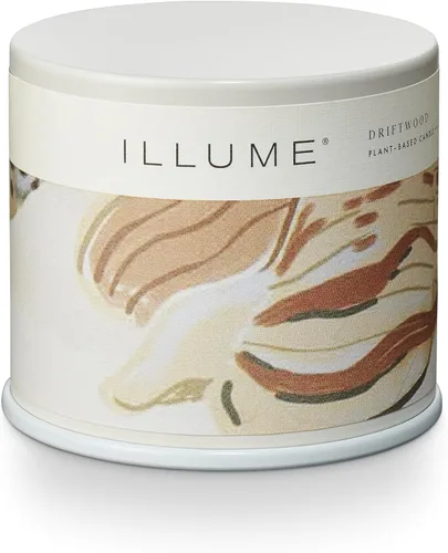 Vista 26 de Illume, Vela Leche de Coco Mango Demi Vanity Tin 3 onzas