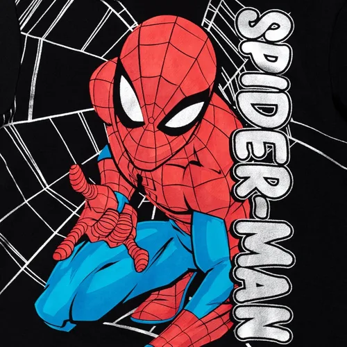 Vista 3 de Marvel Sudadera con capucha Spider-Man con máscara para niños pequeños a niños grandes