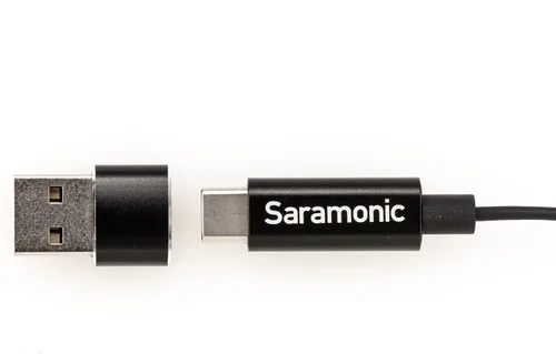 Vista 8 de Saramonic LavMicro-U - Micrófono de solapa USB C para iPhone 15, iPad, Android, micrófono de solapa de condensador omnidireccional para vlogging