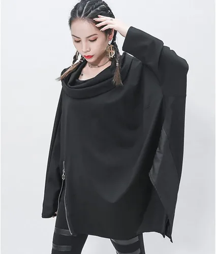 Vista 2 de Jli may Tops casuales de moda para mujer, para primavera, verano, poncho ruana, capa frontal abierta, cárdigan