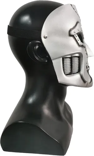 Vista 4 de Máscara de látex de médico, disfraz de cuatro fantásticos, casco para adultos