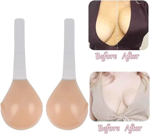 Vista 4 de Invisalift - Brasier invisible para levantar el aire, con adhesivo de silicona, cinta adhesiva de silicona oculta con correa
