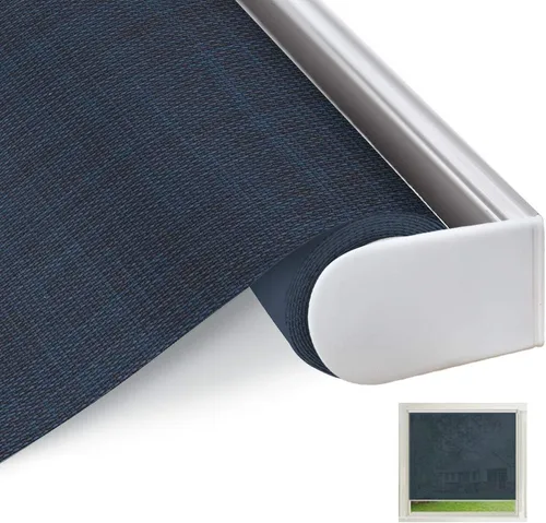 Vista 8 de Persianas enrollables solares para ventana, impermeables, filtrantes de luz, sin cordón, protección UV, ignífugas, para ventanas, puertas, sala