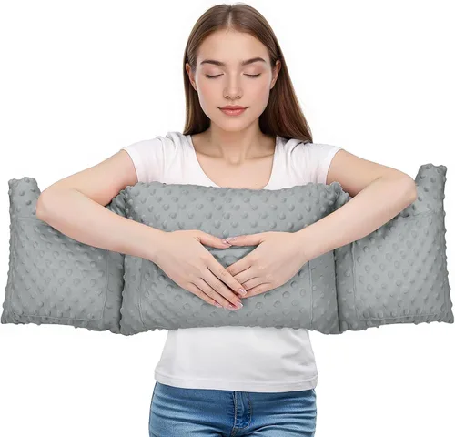 Vista 12 de Almohada para cinturón de seguridad poscirugía, almohada para puerto de quimioterapia para protector de pecho para pacientes de quimioterapia