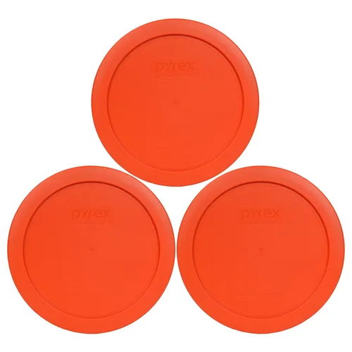 Vista 14 de Pyrex 7201-PC (4 tazas) Berry Pink - Tapa de almacenamiento para cuencos de vidrio, fabricada en Estados Unidos