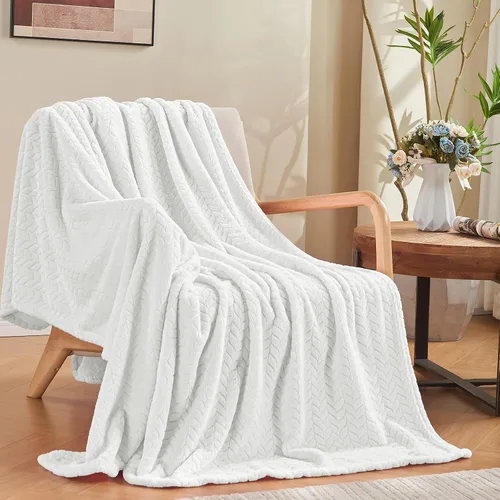 Vista 17 de inhand - Manta decorativa de vellón para bebés y recién nacidos, supersuave, envolvente, afelpada, mullida, cálida, ideal para cuna y como manta