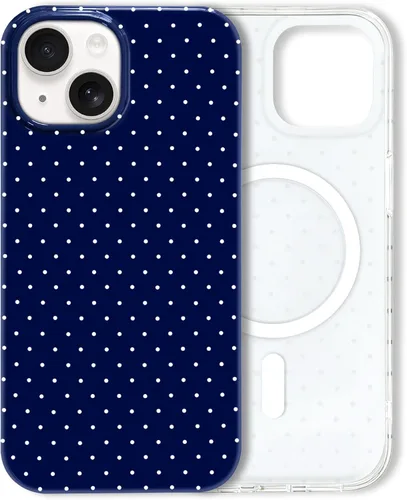 Vista 192 de Hython Funda para iPhone Air, diseño estético de lunares lindos, funda simple de 6.5 pulgadas, delgada, antiarañazos, parachoques de TPU suave, a