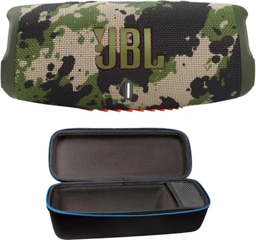 Vista 13 de JBL Charge 5 (Negro) + Paquete con estuche protector de carcasa dura divvi! (Negro)