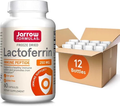 Vista 12 de Jarrow Formulas Suplementos de lactoferrina de 250 mg – Glicoproteína de apoyo inmunológico para un apoyo saludable del sistema inmunológico