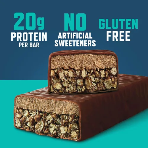 Vista 6 de CLIF BUILDERS - Barras de proteínas - Chocolate Mint - 0.71 oz de proteína - Sin gluten (2.4 onzas, 6 unidades)