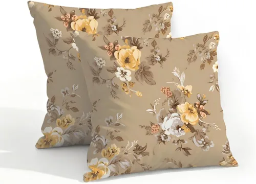 Vista 52 de Juego de 2 fundas de almohada impermeables para exteriores, 16 x 16 pulgadas, fundas de almohada decorativas de patio para muebles de jardín, sofá