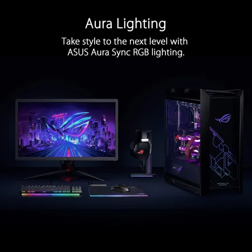 Vista 6 de ASUS ROG Chakram Wireless Aura Sync RGB - Sensor óptico para juegos de 16000 DPI