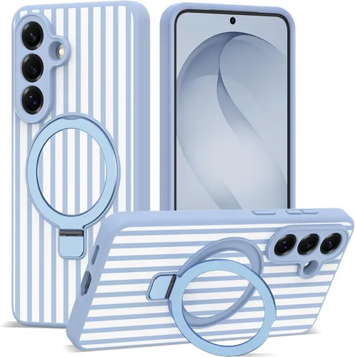 Vista 20 de SKYLMW Funda para Samsung Galaxy S23 con soporte, color negro