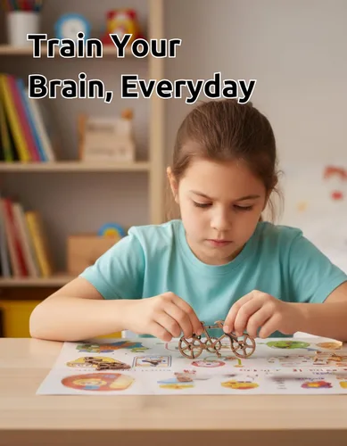 Vista 4 de Rompecabezas de bicicleta – Brainteaser de metal duradero de alta calidad Desafiante juego de lógica mecánica 3D, herramienta de enfoque y alivio