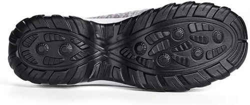 Vista 6 de Zapatos deportivos para caminar de malla para mujer, diseño moderno con cámara de aire, sin cordones, zapatos para bailar jazz, zapatos de baile