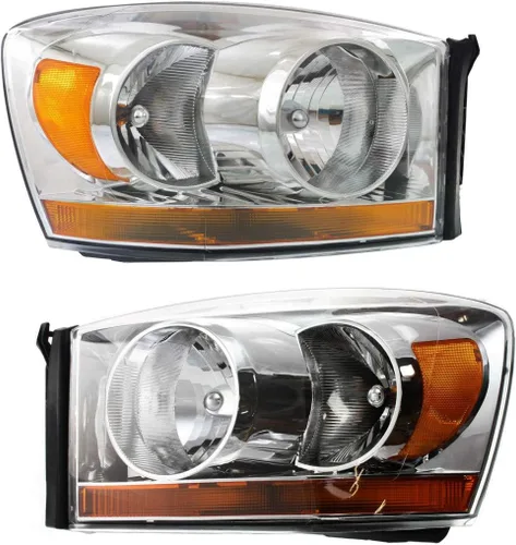 Vista 6 de KarParts360: para 2006 Dodge Ram 2500 lado del conductor con bombillas sustituye a CH2518114 Driver Side