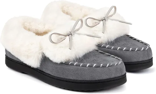 Vista 5 de RockDove Pantuflas de espuma viscoelástica para mujer Trapper Moc, Mocasín, 5-12
