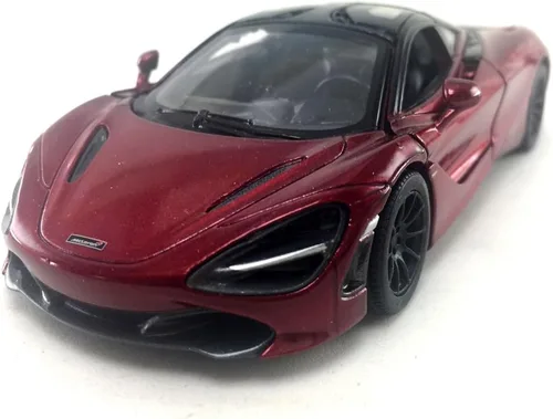 Vista 2 de KiNSMART McLaren 720s 5 pulgadas 1:36 escala de metal fundido a presión modelo de juguete súper deportivo (4 juegos)