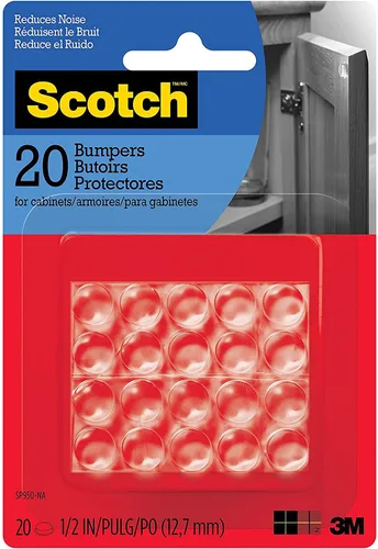 Vista 2 de 3M SJ5312 - paquete con blísters de Bumpons transparente (56 Bumpons)