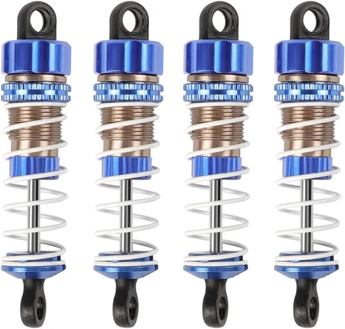 Vista 3 de HAIBOXING Los choques llenos de aceite tapados de aluminio de los recambios de los coches de RC 4pcs se aplican a la nueva versión 2021 18858