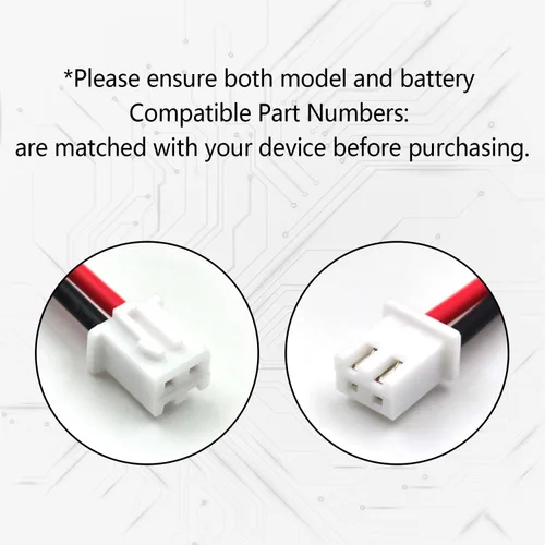 Vista 4 de Paquete de 5 baterías Ni-MH de 4.8 V 400 mAh de repuesto para MK Power MH29673 CUSTOM-196 BL93NC484 OSA162 ANIC1361 Luz de salida de emergencia