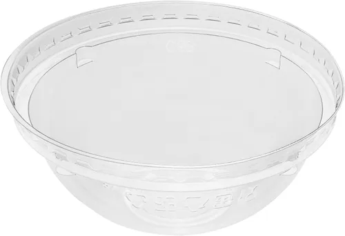 Vista 3 de Karat C1041 Tapas de cúpula para Karat Cold Cups, caja de 2000